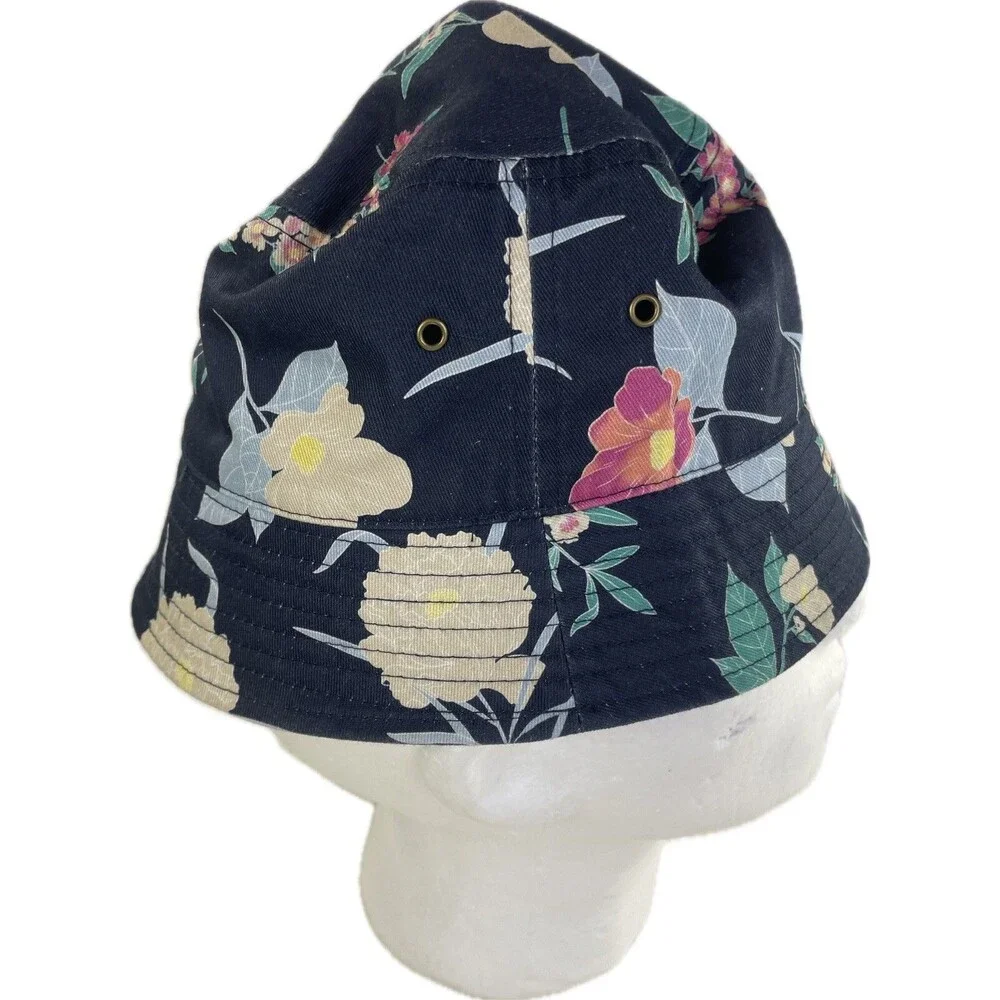 Roxy Girls Floral Print Bucket Hat Dancing SHoes Girl Y2K NWT